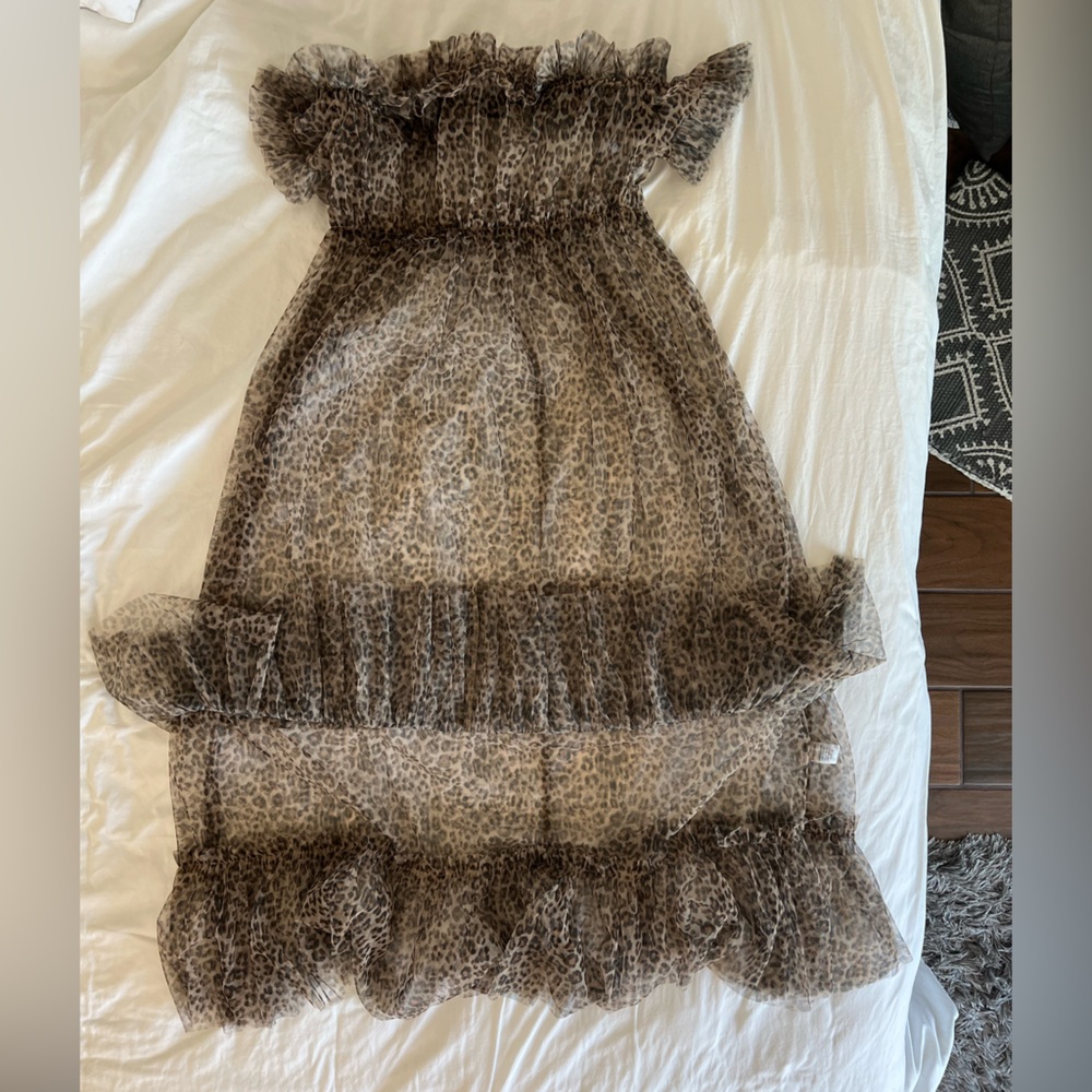 Leopard Swim Cover Up Fashion Nova